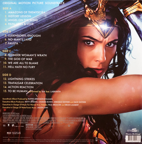 Wonder Woman (Original Motion Picture Soundtrack) (NM or M-) (Vinyl LP)