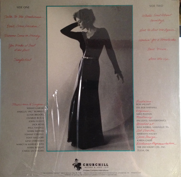 Hurt, Cindy - Talk To Me (NM or M-) (Vinyl LP)