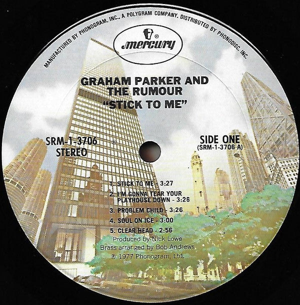 Parker, Graham And The Rumour - Stick To Me (VG) (Vinyl LP)