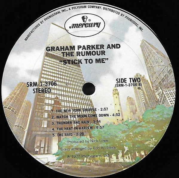 Parker, Graham And The Rumour - Stick To Me (VG) (Vinyl LP)