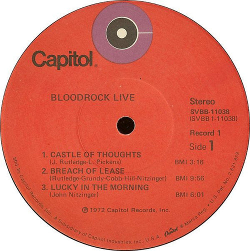 Bloodrock - Live (VG+) (Vinyl LP)