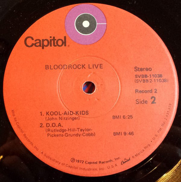 Bloodrock - Live (VG+) (Vinyl LP)
