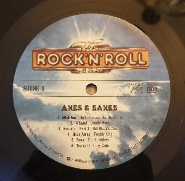 Various - Axes & Saxes: The Great Instrumentals (NM or M-) (Vinyl LP)