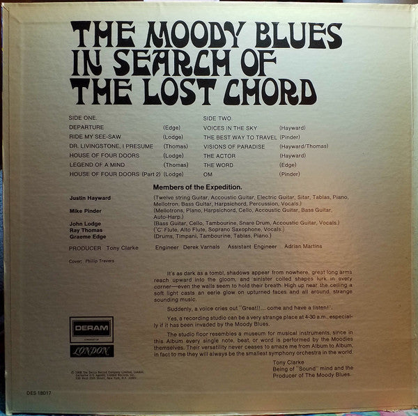 Moody Blues - In Search Of The Lost Chord (VG+) (Vinyl LP)
