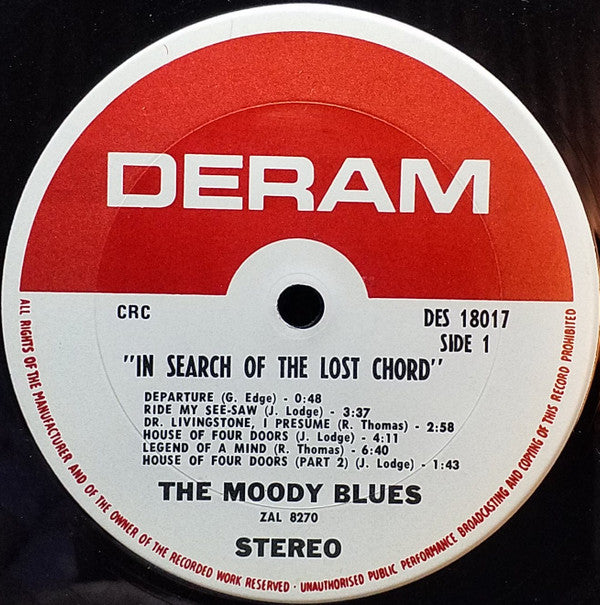 Moody Blues - In Search Of The Lost Chord (VG+) (Vinyl LP)