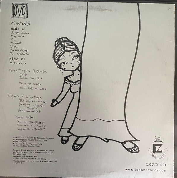 OVO  - Miastenia (VG+) (Vinyl LP)