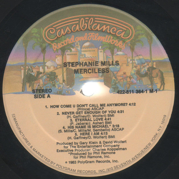 Mills, Stephanie - Merciless (VG+) (Vinyl LP)