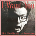 Costello, Elvis And The Attractions - I Want You (Vinyl, VG+) (Vinyl LP)