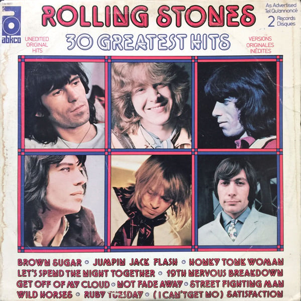 Rolling Stones - 30 Greatest Hits (Vinyl, VG+) (Vinyl LP)