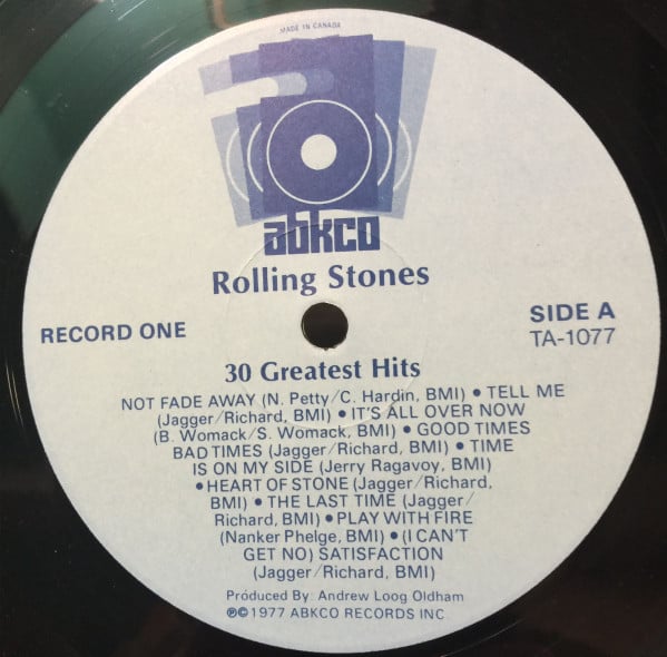 Rolling Stones - 30 Greatest Hits (Vinyl, VG+) (Vinyl LP)