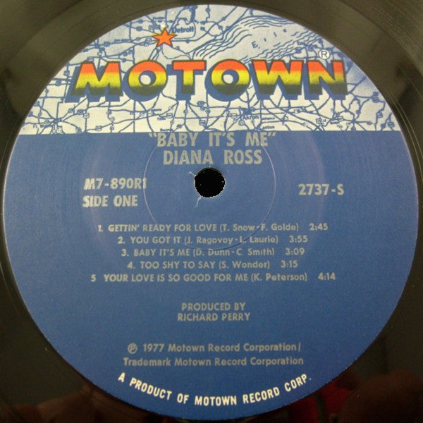 Ross, Diana - Baby It's Me (VG+) (Vinyl LP)