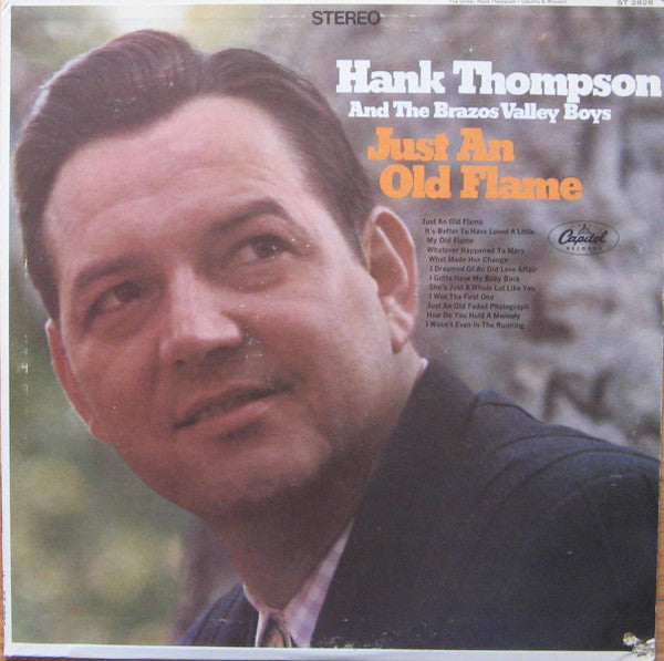 Thompson, Hank And His Brazos Valley Boys - Just An Old Flame (VG+) (Vinyl LP)