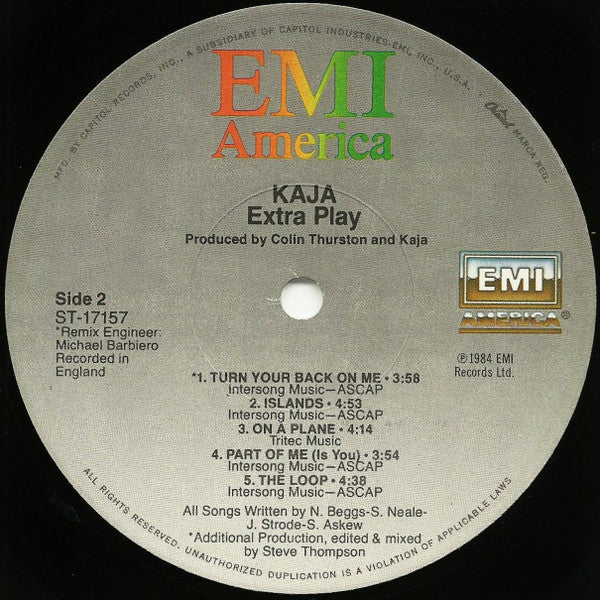 Kaja - Extra Play (NM or M-) (Vinyl LP)