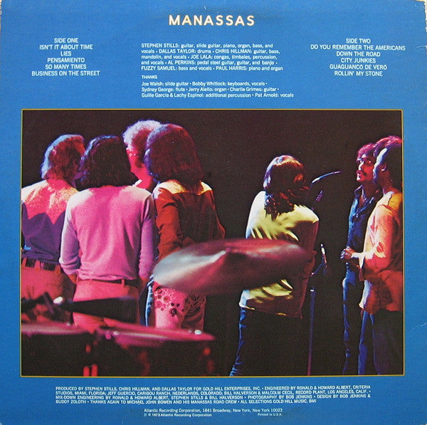 Stills, Stephen / Manassas - Down The Road (VG) (Vinyl LP)