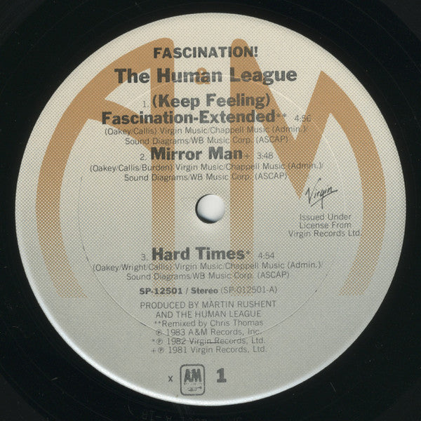 Human League - Fascination! (Vinyl, VG+) (Vinyl LP)