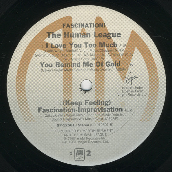 Human League - Fascination! (Vinyl, VG+) (Vinyl LP)