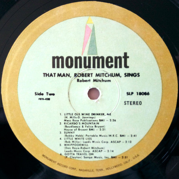 Mitchum, Robert - That Man, Robert Mitchum, Sings (VG+) (Vinyl LP)
