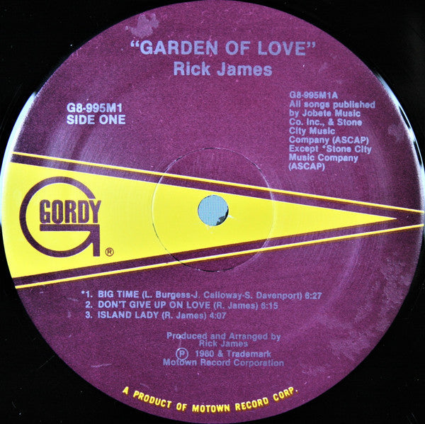 James, Rick - Garden Of Love (Vinyl, M) (Vinyl LP)