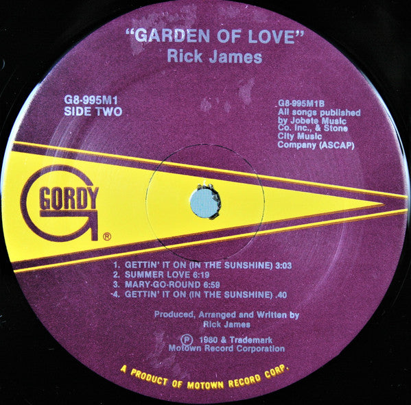 James, Rick - Garden Of Love (Vinyl, M) (Vinyl LP)