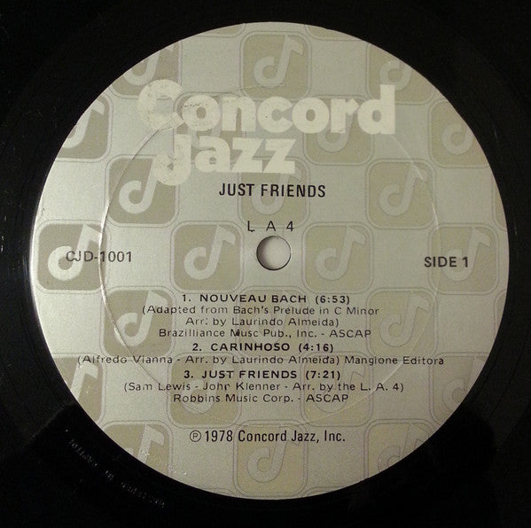 LA4 - Just Friends (Vinyl, VG+) (Vinyl LP)