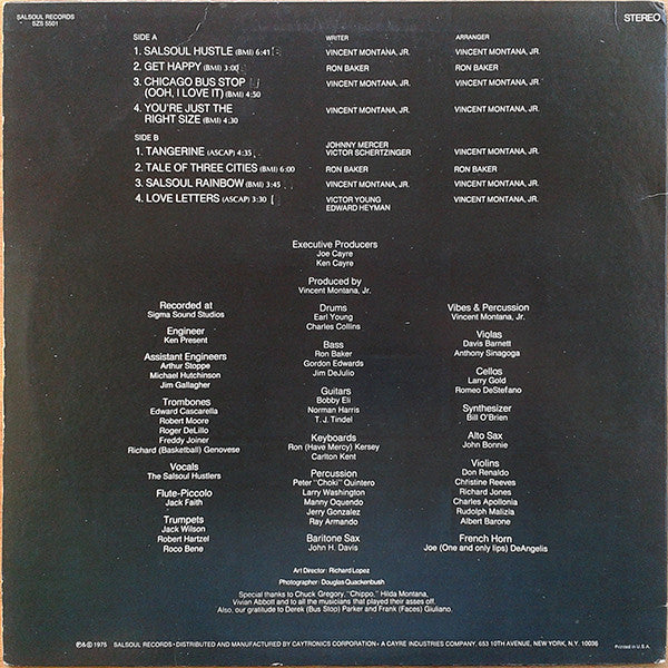 Salsoul Orchestra - Salsoul Orchestra (Vinyl, M) (Vinyl LP)