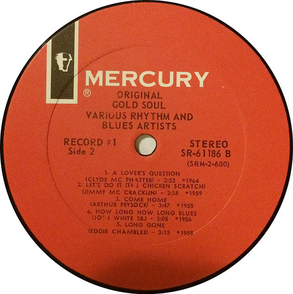 Various - Original Gold Soul (Vinyl, VG) (Vinyl LP)