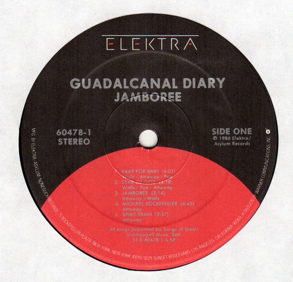 Guadalcanal Diary - Jamboree (Vinyl, VG) (Vinyl LP)