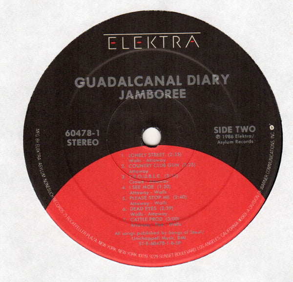 Guadalcanal Diary - Jamboree (Vinyl, VG) (Vinyl LP)