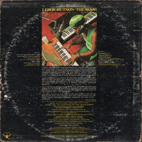 Hutson, Leroy - The Man! (Vinyl, G+) (Vinyl LP)