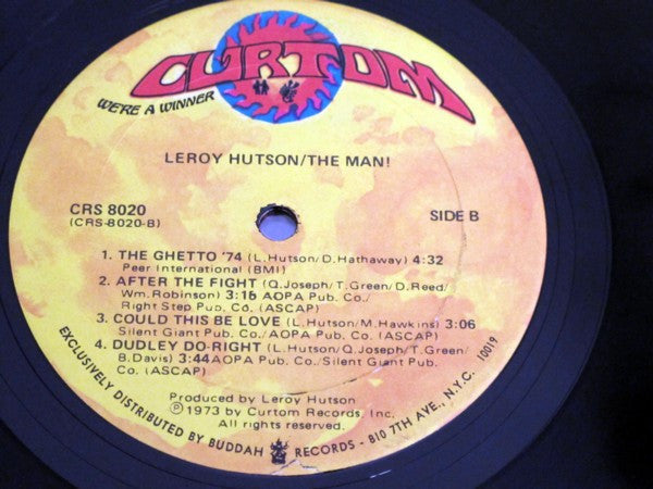 Hutson, Leroy - The Man! (Vinyl, G+) (Vinyl LP)