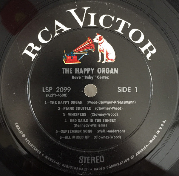 Cortez, Dave "Baby" - The Happy Organ (Vinyl, VG) (Vinyl LP)