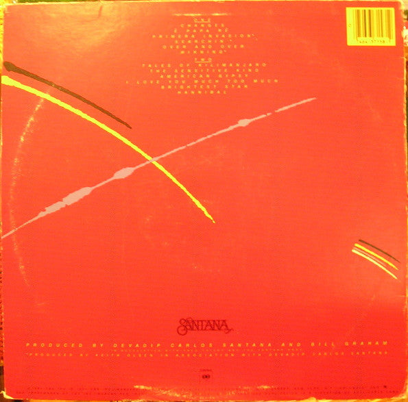 Santana - Zebop! (Vinyl, VG+) (Vinyl LP)