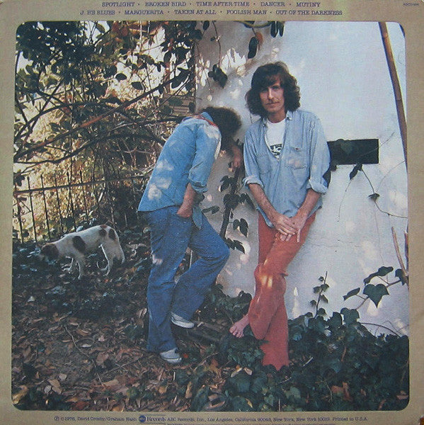 Crosby - Nash - Whistling Down The Wire (Vinyl, VG+) (Vinyl LP)