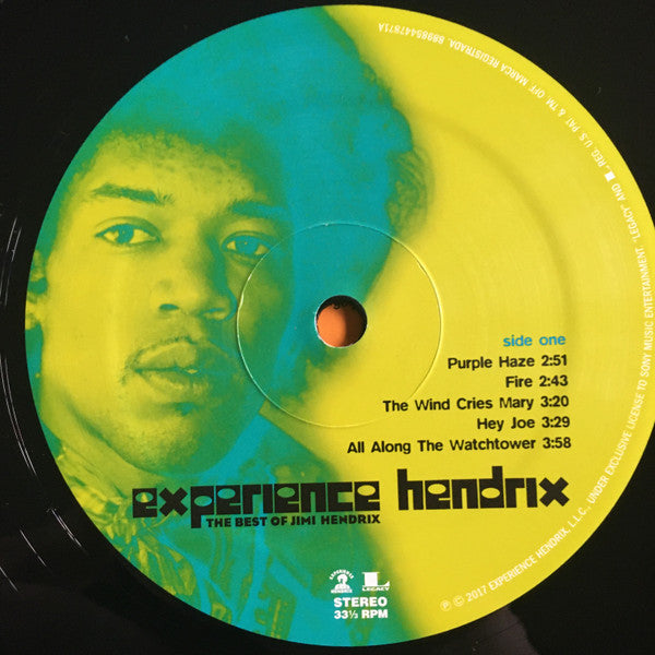 Hendrix, Jimi - Experience Hendrix The Best Of Jimi Hendrix ‎(Vinyl, VG+) (Vinyl LP)