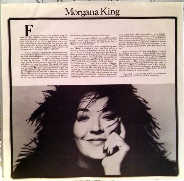 King, Morgana - New Beginnings (VG+) (Vinyl LP)