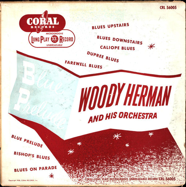 Herman, Woody And His Orchestra - Blue Prelude (VG) (Vinyl LP)
