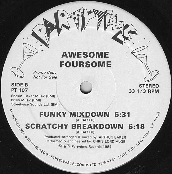 Awesome Foursome - Funky Breakdown (VG+) (Vinyl LP)