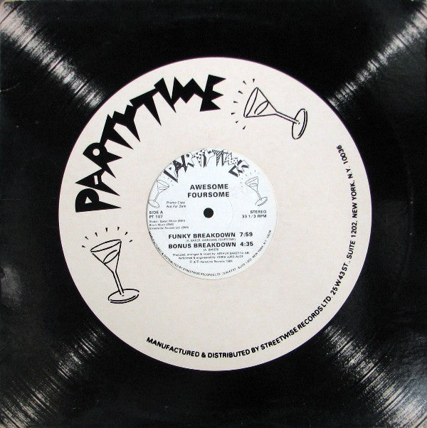Awesome Foursome - Funky Breakdown (VG+) (Vinyl LP)