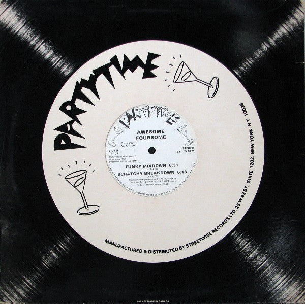 Awesome Foursome - Funky Breakdown (VG+) (Vinyl LP)