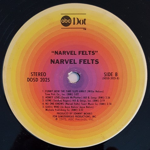 Felts, Narvel - Narvel Felts (VG) (Vinyl LP)