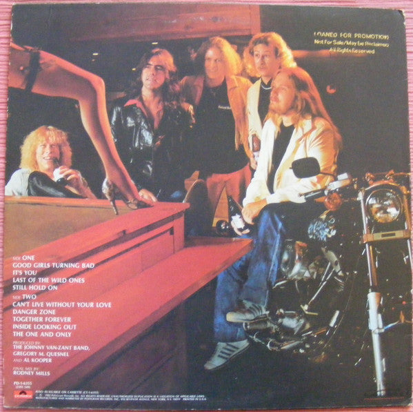 Van Zant, Johnny Band - The Last Of The Wild Ones (NM or M-) (Vinyl LP)