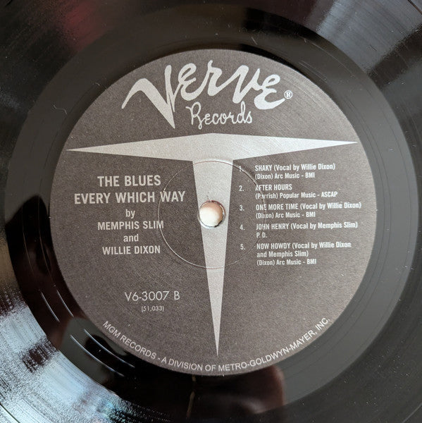 Memphis Slim and Willie Dixon - The Blues Every Which Way (Vinyl, NM or M-) (Vinyl LP)