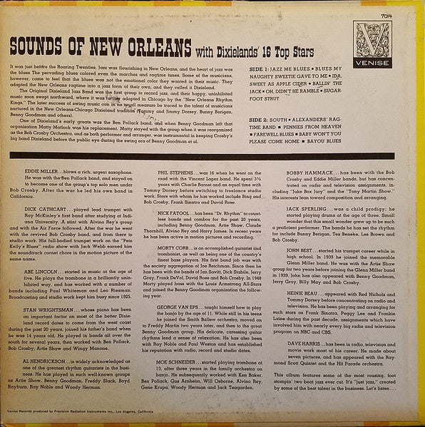 Matlock, Matty And His Dixie-Men / Morty Corb And His Dixie All-Stars - New Sounds Of New Orleans (VG) (Vinyl LP)