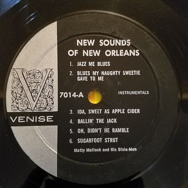 Matlock, Matty And His Dixie-Men / Morty Corb And His Dixie All-Stars - New Sounds Of New Orleans (VG) (Vinyl LP)
