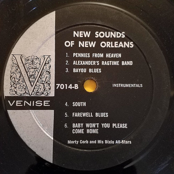 Matlock, Matty And His Dixie-Men / Morty Corb And His Dixie All-Stars - New Sounds Of New Orleans (VG) (Vinyl LP)