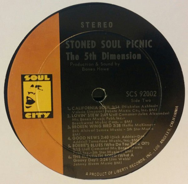 5th Dimension - Stoned Soul Picnic (VG) (Vinyl LP)