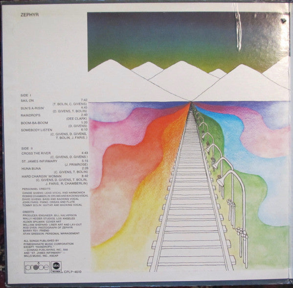 Zephyr - Zephyr (VG) (Vinyl LP)