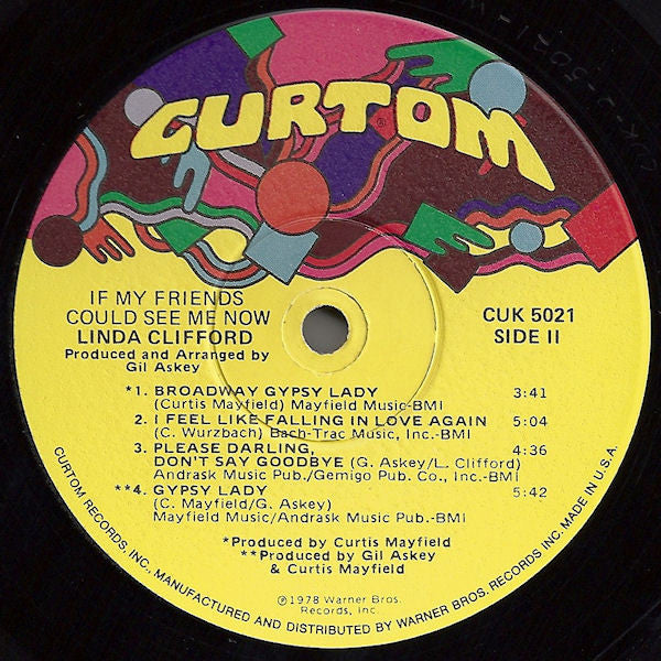 Clifford, Linda - If My Friends Could See Me Now (VG+) (Vinyl LP)