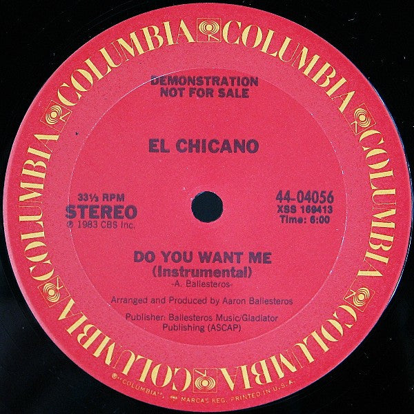 El Chicano - Do You Want Me (Vinyl, VG+) (Vinyl LP)