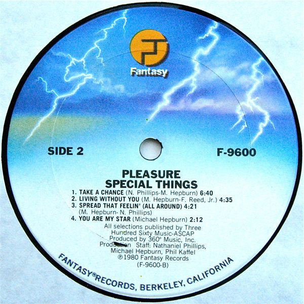 Pleasure  - Special Things (VG) (Vinyl LP)